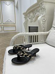 Bottega Veneta Black Dot Sandals - 4