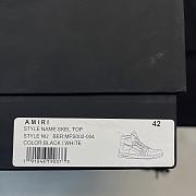 AMIRl Skel Top High White Black AM0254 - 2