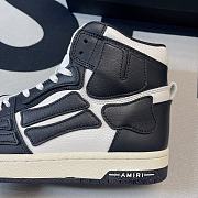 AMIRl Skel Top High White Black AM0254 - 4