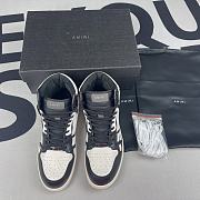 AMIRl Skel Top High White Black AM0255 - 5