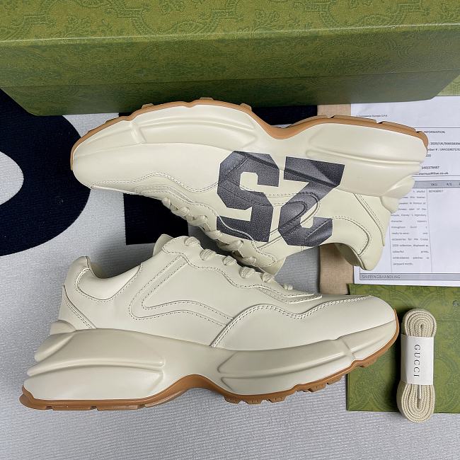 Men's Rhyton sneaker with '25' ‎663339 2SH00 9522  - 1