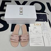DIOR SLIPPERS OBLIQUE *PINK* - 5