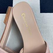 DIOR SLIPPERS OBLIQUE *PINK* - 4
