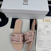 DIOR SLIPPERS OBLIQUE *PINK* - 3