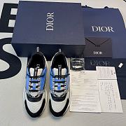 Dior B22 Light Blue Croc 3SN231ZKR_H560 - 5