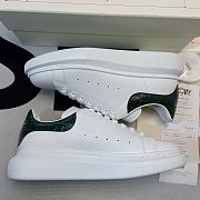 Alexander McQueen Trainer Green Leather - 3