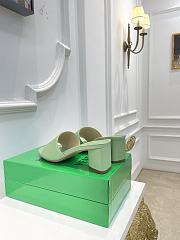 Bottega Veneta Green Band Sandals - 1