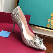 Roger Vivier Trompette Buckle Stripp Pumps - 4