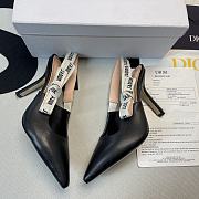 J'ADIOR SLINGBACK PUMP Black Patent Calfskin KDC201VNR_S900  - 5