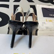 J'ADIOR SLINGBACK PUMP Black Patent Calfskin KDC201VNR_S900  - 2