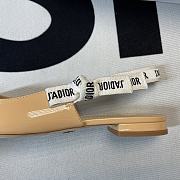 J'ADIOR SLINGBACK PUMP Black Patent Calfskin Sandals - 2