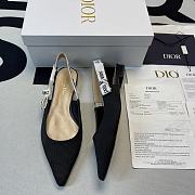 J'ADIOR SLINGBACK PUMP Nude Patent Calfskin Sandals - 1