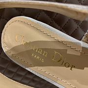 J'ADIOR SLINGBACK PUMP Silver Sandals - 4