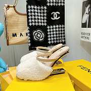 Fendi Pink mink high-heeled sandals 8R8212AHGHF1FFZ - 2