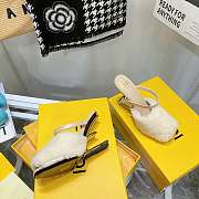 Fendi Pink mink high-heeled sandals 8R8212AHGHF1FFZ - 4