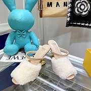 Fendi Pink mink high-heeled sandals 8R8212AHGHF1FFZ - 3