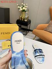 Light blue canvas slides 8R8092AF5IF1DVJ - 3