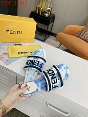 Light blue canvas slides 8R8092AF5IF1DVJ - 2