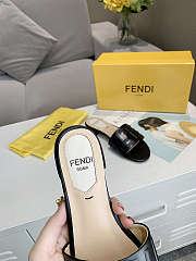 Fendi Black leather slides 8R7093AADSF0QA1 - 6