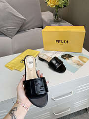 Fendi Black leather slides 8R7093AADSF0QA1 - 2