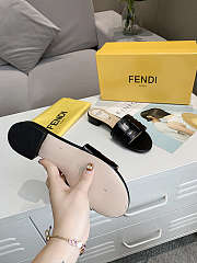 Fendi Black leather slides 8R7093AADSF0QA1 - 5