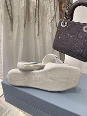 Prada Brushed white leather slides 1XX591_055_F0009_F_005 - 6