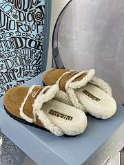 Prada Cognac Shearling slippers 1S711M_1A6_F0046_F_020 - 6