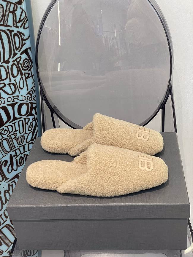 Women’s Cosy BB Mule in Beige - 1