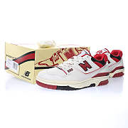 New Balance 550 Aime Leon Dore White Red - BB550AE1 - 5