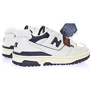 New Balance 550 Aime Leon Dore White Navy - BB550ALF - 3