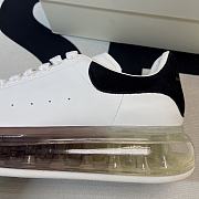 Alexander McQueen Oversized Black Suede Clear Back - 6