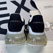 Alexander McQueen Oversized Black Suede Clear Back - 5