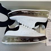 Alexander McQueen Oversized Black Suede Clear Back - 4