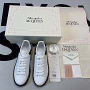 Alexander McQueen Oversized Black Suede Clear Back - 3