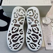 Alexander McQueen Oversized Black Suede Clear Back - 2