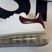 Alexander McQueen Oversized Red Brown Snake Skin  - 5