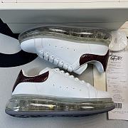 Alexander McQueen Oversized Red Brown Snake Skin  - 4