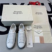 Alexander McQueen Oversized Red Brown Snake Skin  - 3