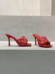 Bottega Veneta BV Lido Sandals Red  - 1