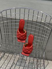 Bottega Veneta BV Lido Sandals Red  - 2