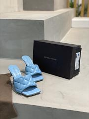 Bottega Veneta BV Lido Sandals Light Blue  - 6