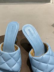Bottega Veneta BV Lido Sandals Light Blue  - 4