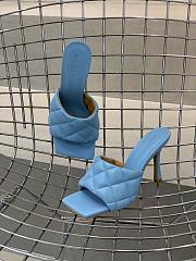 Bottega Veneta BV Lido Sandals Light Blue  - 2