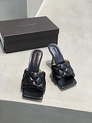 Bottega Veneta BV Lido Sandals Black - 1
