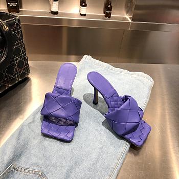 Bottega Veneta BV Lido Sandals Purple 