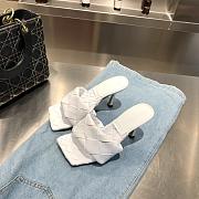 Bottega Veneta BV Lido Sandals White - 4