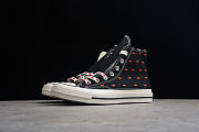 CHUCK TAYLOR ALL-STAR 70S EMBROIDERED LIPS HIGH LOVE ME INTAGE BLACK - 4