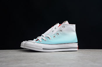 CHUCK TAYLOR ALL-STAR 70S MID WHITE/SKY BLUE/BLACK 173127C