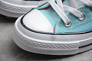 CHUCK TAYLOR ALL-STAR 70S MID WHITE/SKY BLUE/BLACK 173127C - 4