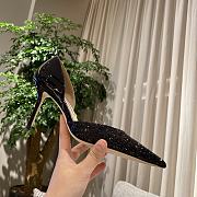 Jimmy Choo Love Degrade Glitter Black 85 Pumps - 1